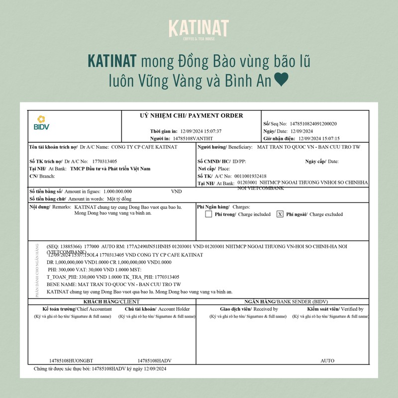 marketing-gom-nhung-mang-nao-05 Xử lý truyền thông của Katinat (Nguồn: Fanpage Katinat)