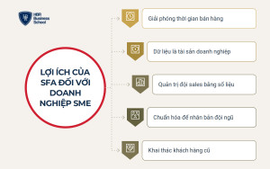 Lợi ích của SFA đối với doanh nghiệp SME