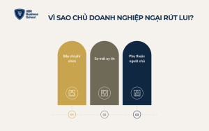 Vì sao nhiều chủ doanh nghiệp ngại thực hiện chiến lược rút lui?