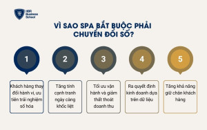Vì sao spa bắt buộc phải chuyển đổi số?