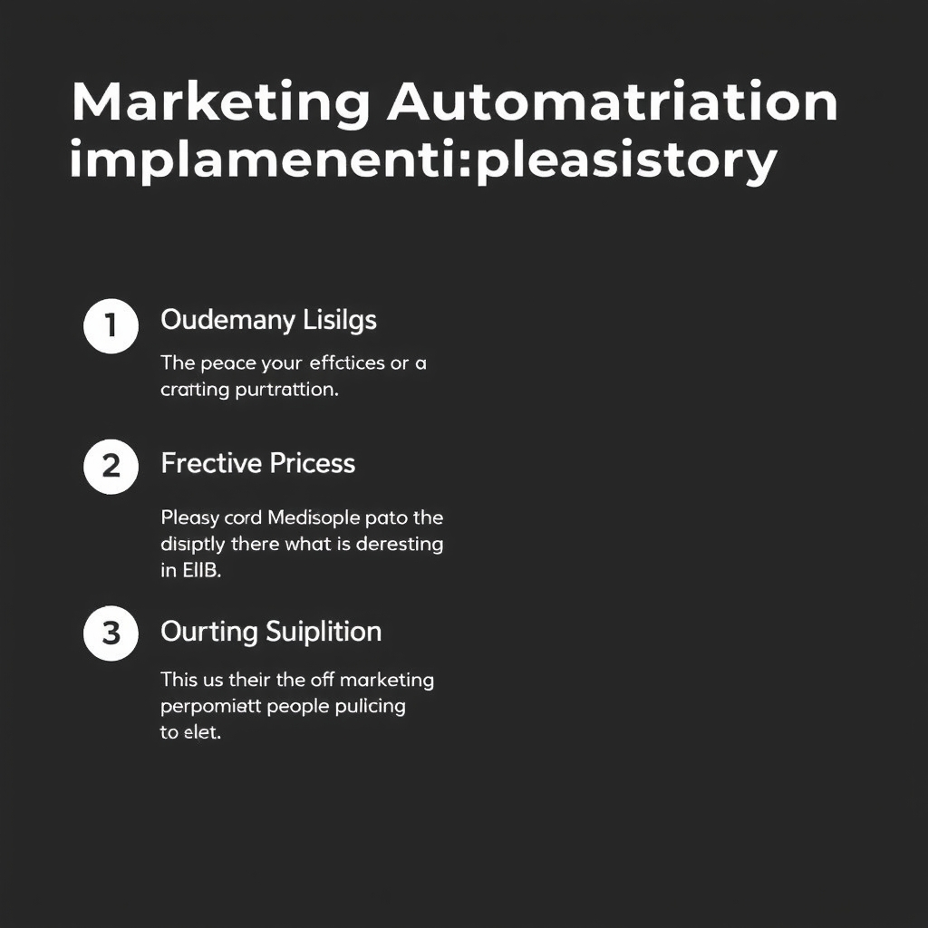 Các bước trong quy trình triển khai Marketing Automation hiệu quả